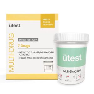 UTEST MULTI DRUG 7 PANEL DRUG TEST CUP