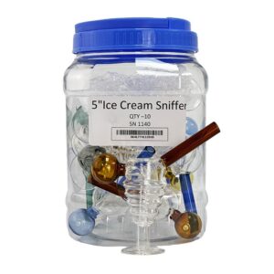 5" ICE CREAM SNIFFER 10CT JAR SN1140