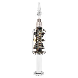 TSUNAMI NECTAR COLLECTOR FREEZABLE HOURGLASS EDITION | BLACK & RED