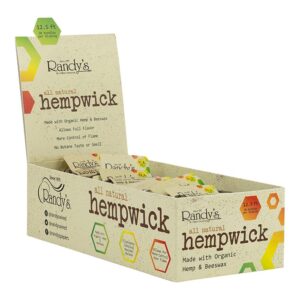 RANDY'S HEMP WICK 12.5FT 20PK