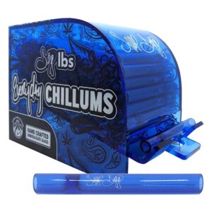 DOGG LBS GLASS CHILLUM DISPLAY 100CT