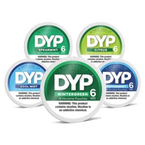 DYP NICOTINE POUCHES 5PK