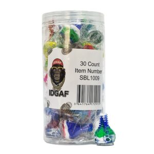 IDGAF SILICONE BOWL 14MM SINGLE PC SBL1009