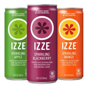 IZZE SPARKLING JUICE 8.4 OZ SAFE CAN