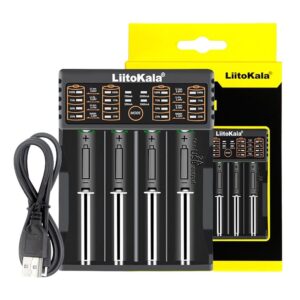 LIITOKALA BATTERY CHARGER 4 SLOTS LII-402