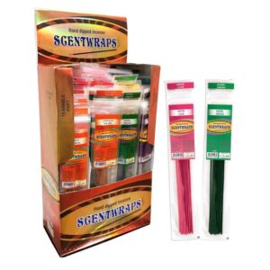 SCENTWRAPS HAND DIPPED INCENSE 12/72PACK
