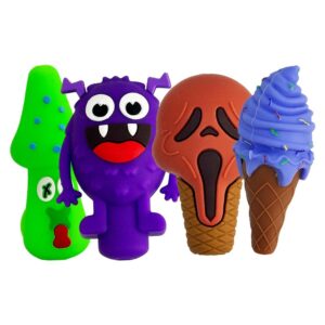 SILICONE HANDPIPE MIX DESIGN SHP36