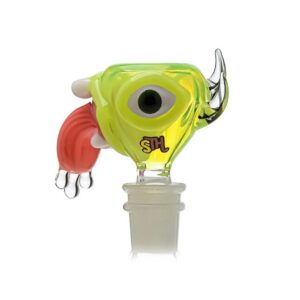 SOMETHING GLASS BOWL W MONSTER STH-SL116
