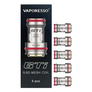 VAPORESSO GTI REPLACEMENT COILS 5PK 0.5OHM