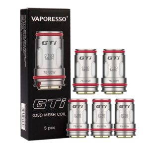 Vaporesso GTi Replacement Coils 5PK 0.15OHM