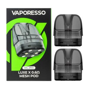 Vaporesso Luxe X 5ML Refillable Replacement Pods 2PK 0.6OHM