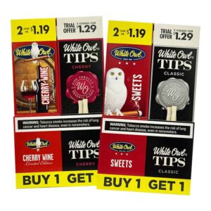 WHITE OWL WINE CIGARS W TIPS BUY ONE GET ONE