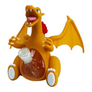 UNIQUE SILICON GLASS WATER PIPE FIREDRAGON WPY-385