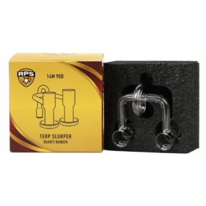 RPS TERP SLURPER QUARTZ BANGER 14MM 90 DEGREE