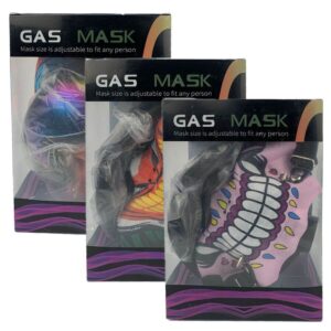 IDGAF MEDIUM GAS MASK ASST DESIGNS MEDIUMGASMASK